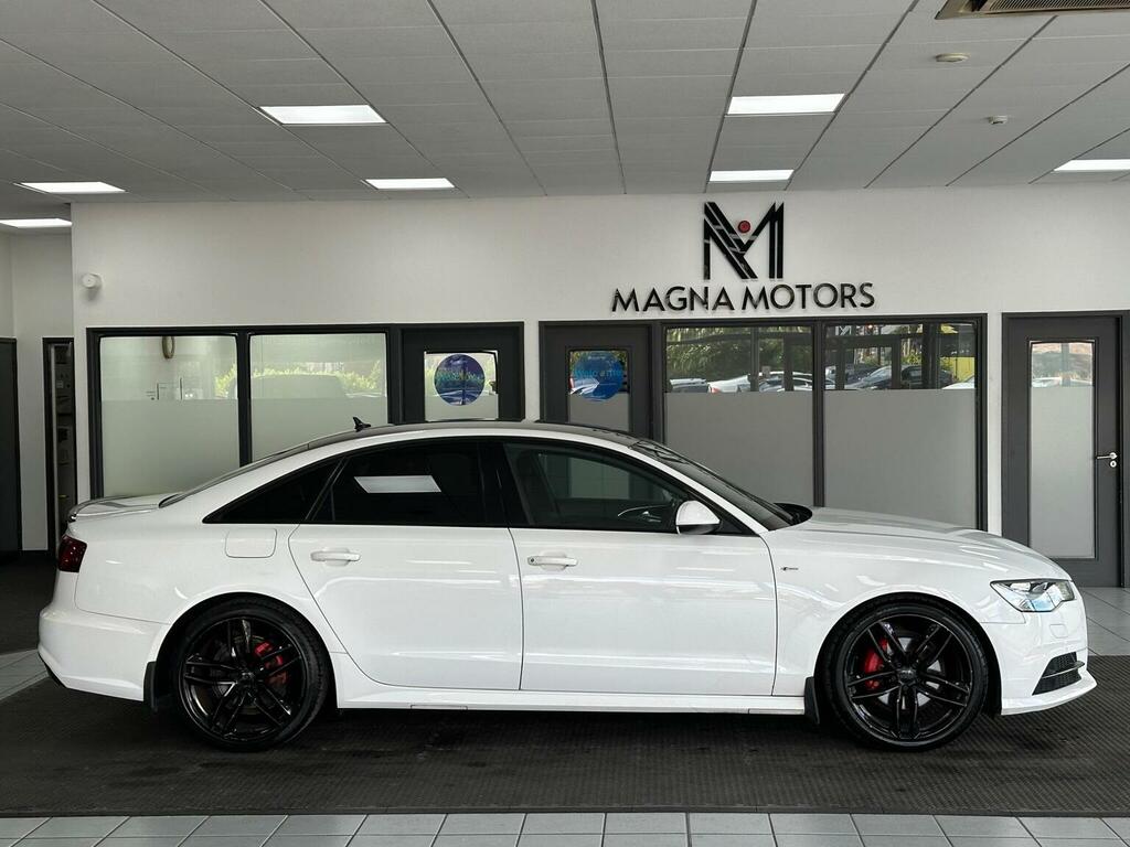 Audi A6 Saloon Saloon 2.0 Tdi Ultra Black Edition S Tronic Euro 6 PK66MFP White #4