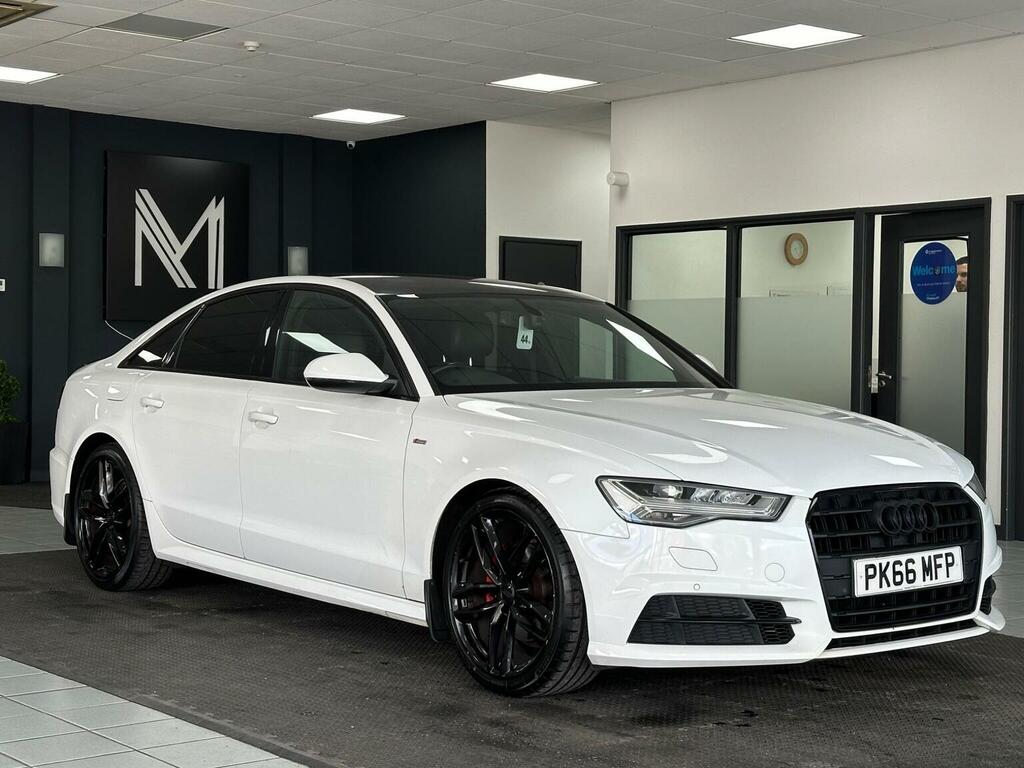 Audi A6 Saloon Saloon 2.0 Tdi Ultra Black Edition S Tronic Euro 6 PK66MFP White #3