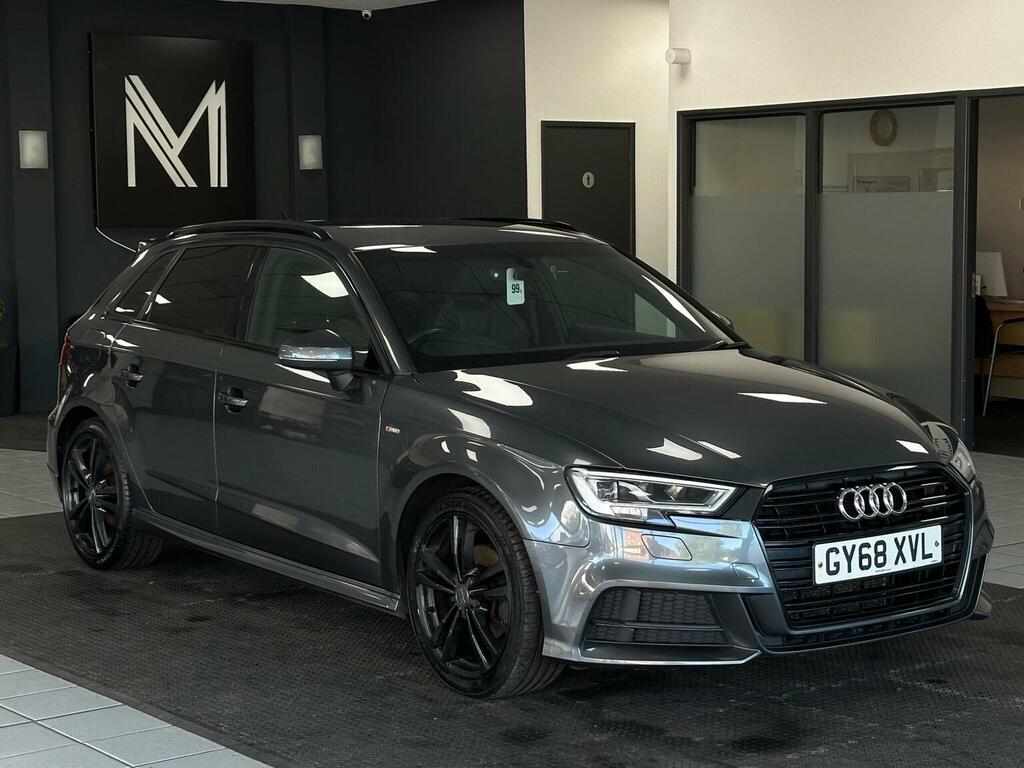 Audi A3 Hatchback 1.5 Tfsi Cod 35 S Line Sportback S Troni GY68XVL Grey