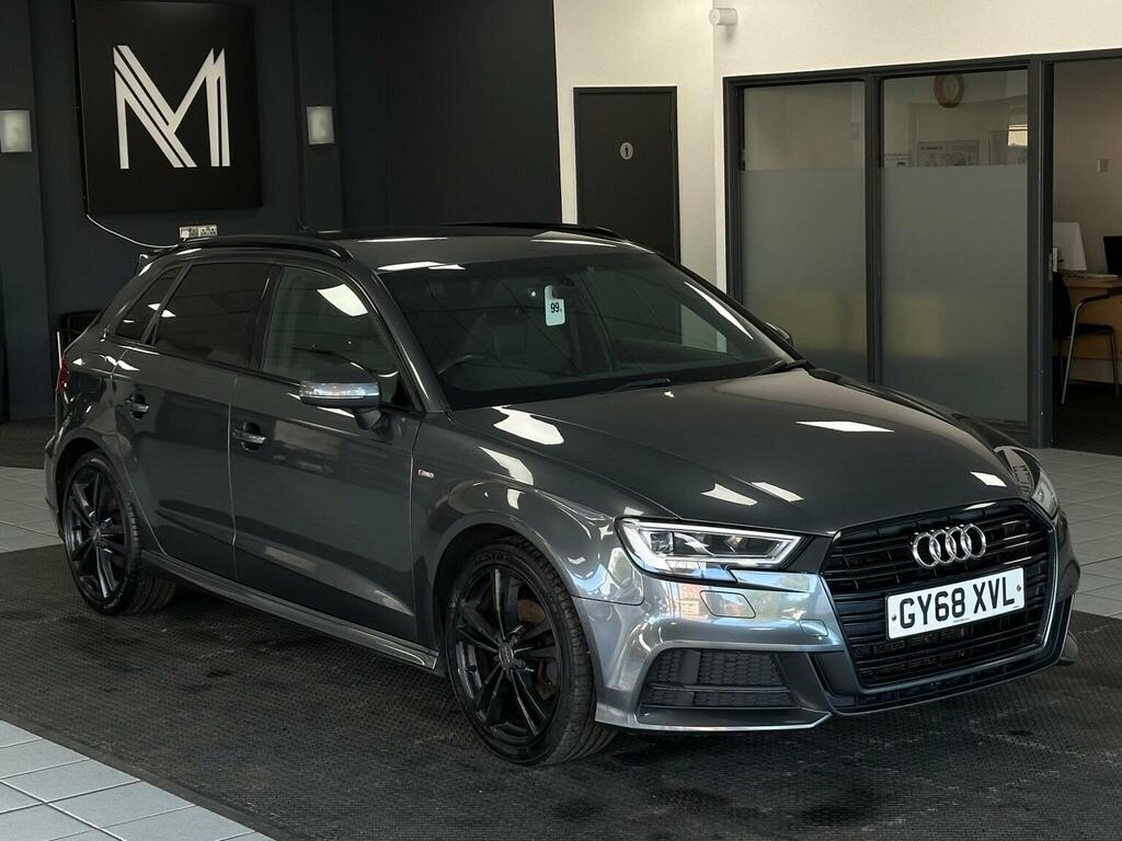 Audi A3 Hatchback 1.5 Tfsi Cod 35 S Line Sportback S Troni GY68XVL Grey #2