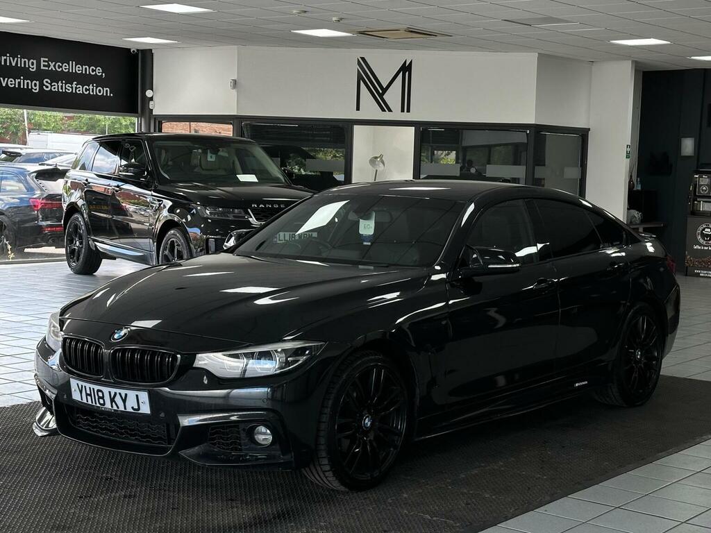 BMW 4 Series Gran Coupe Hatchback 2.0 430I M Sport Euro 6 Ss YH18KYJ Black #6