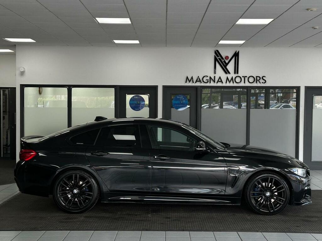 BMW 4 Series Gran Coupe Hatchback 2.0 430I M Sport Euro 6 Ss YH18KYJ Black #4