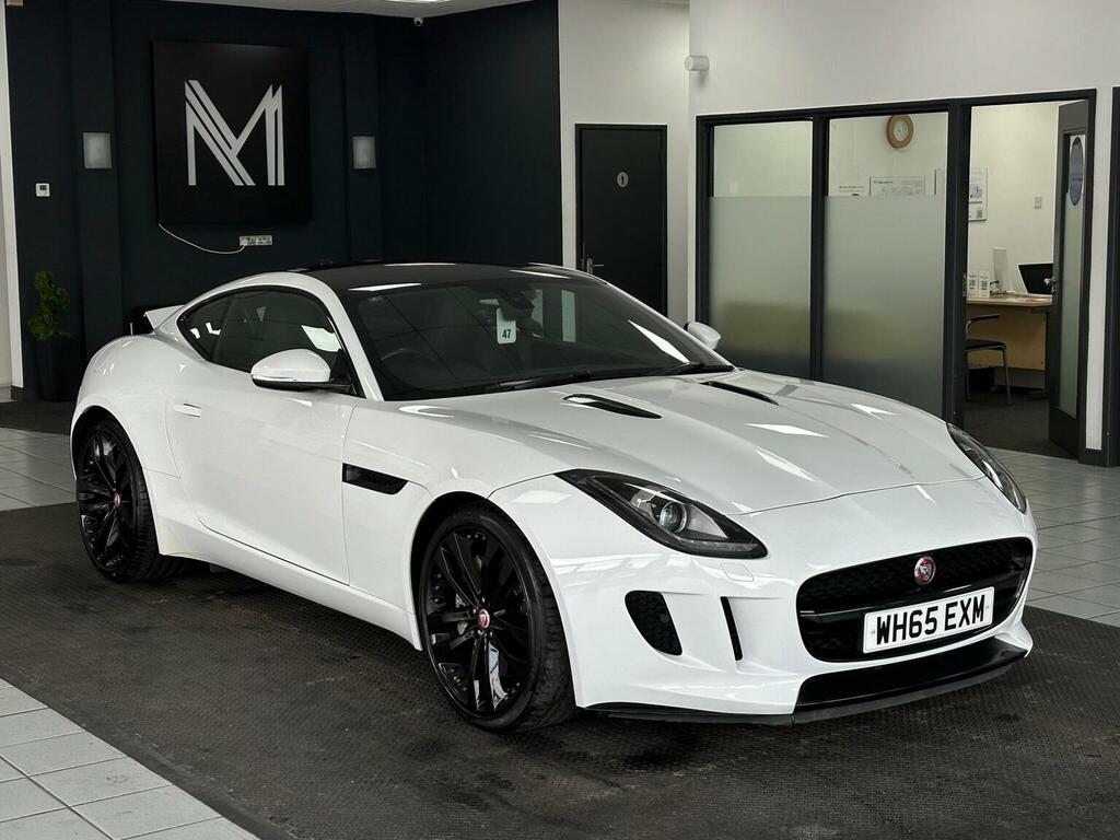 Jaguar F-Type Coupe 3.0 V6 Euro 6 Ss 201665 WH65EXM White #2