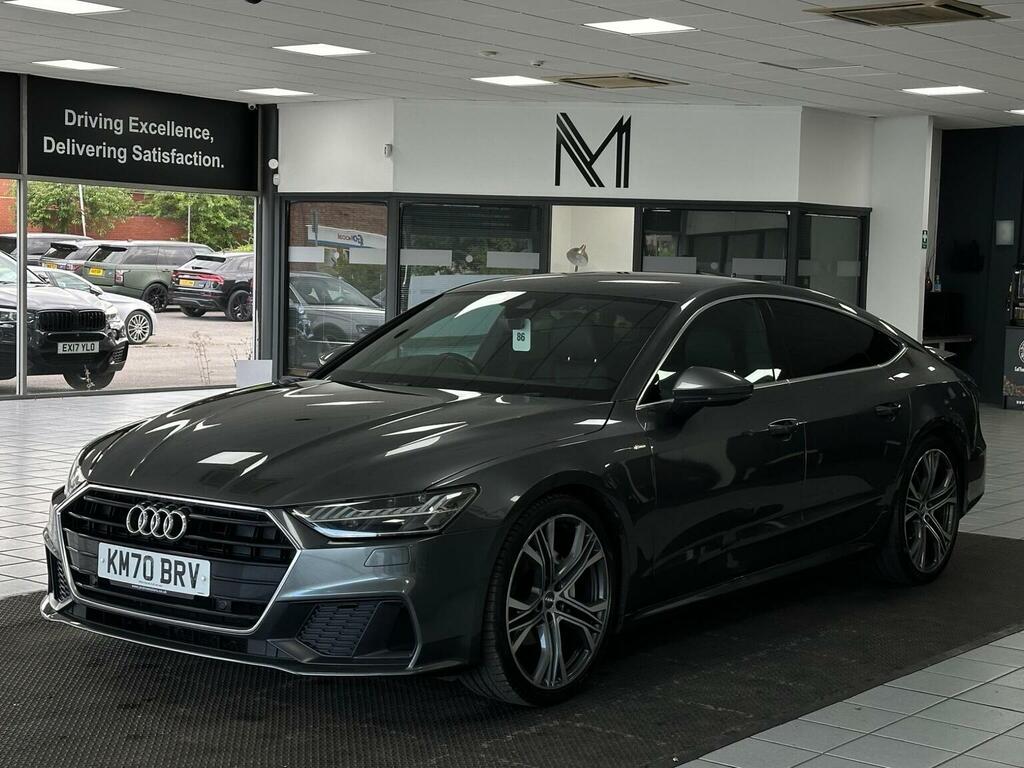 Audi A7 2.0 Tdi 40 S Line Sportback S Tronic Euro 6 Ss Grey #6