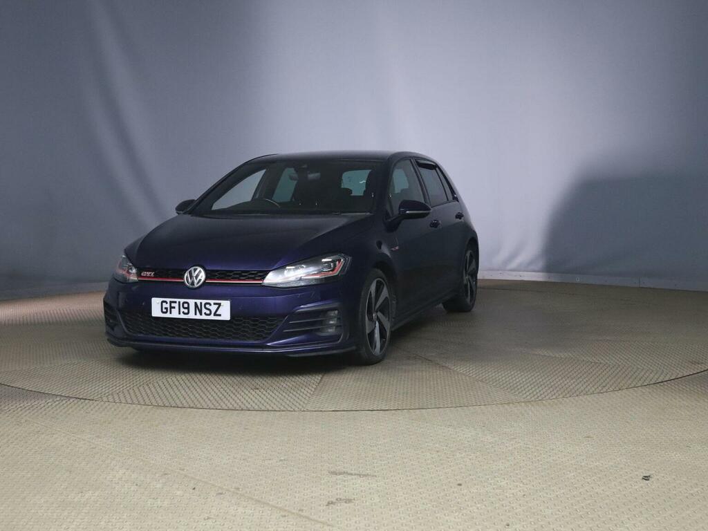 Volkswagen Golf Hatchback 2.0 Tsi Gti Performance Dsg Euro 6 Ss GF19NSZ Blue #3