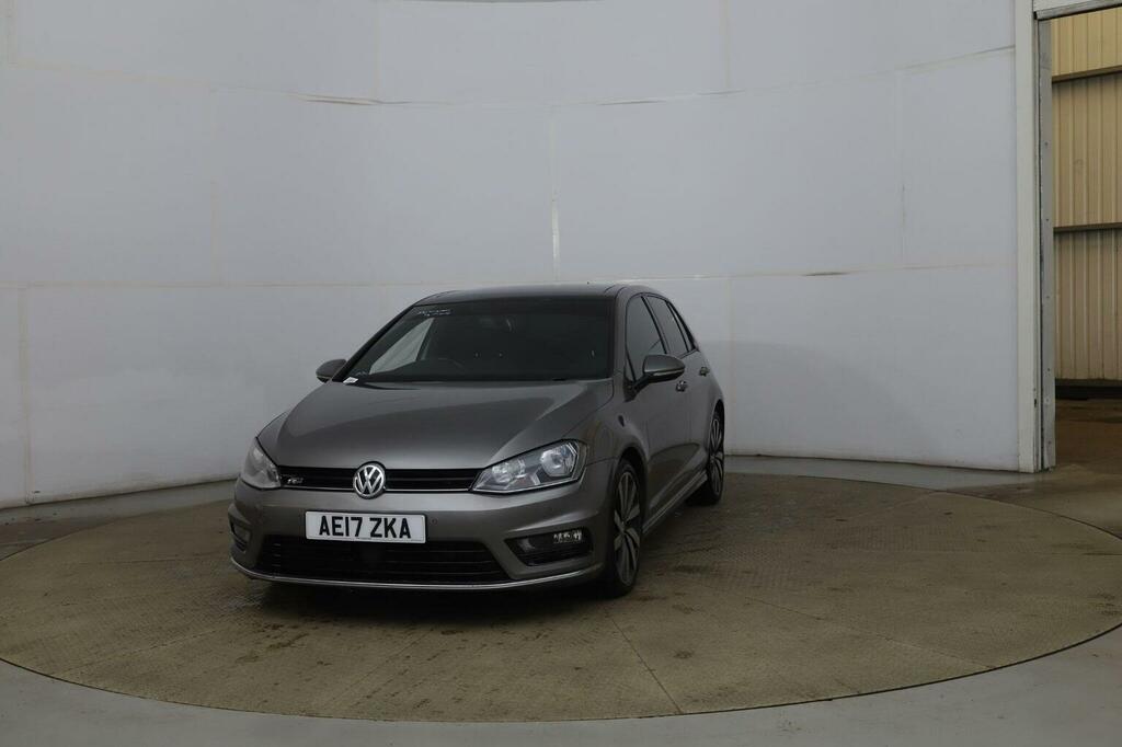 Volkswagen Golf Hatchback 2.0 Tdi Bluemotion Tech R-line Edition D AE17ZKA Grey #4