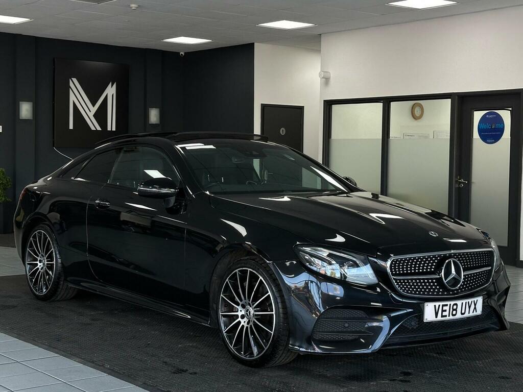 Mercedes-Benz E Class Coupe 3.0 E400 V6 Amg Line Premium Plus G-tronic Black