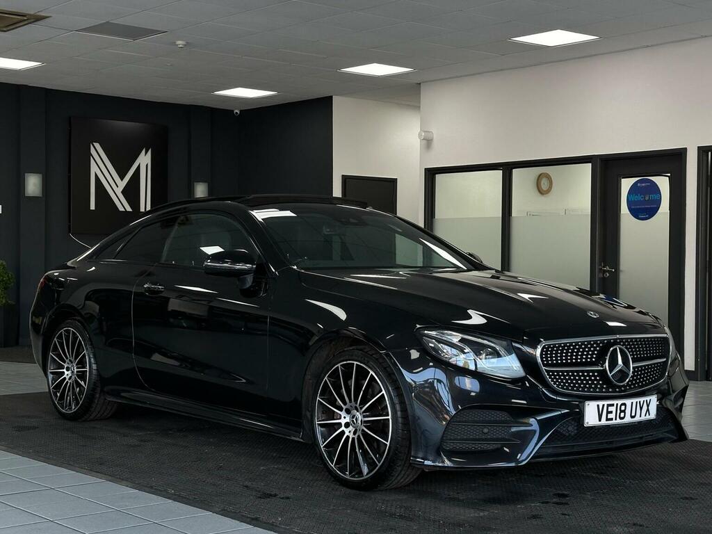 Mercedes-Benz E Class Coupe 3.0 E400 V6 Amg Line Premium Plus G-tronic VE18UYX Black #3