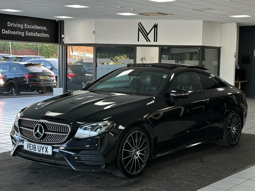 Mercedes-Benz E Class Coupe 3.0 E400 V6 Amg Line Premium Plus G-tronic VE18UYX Black #6