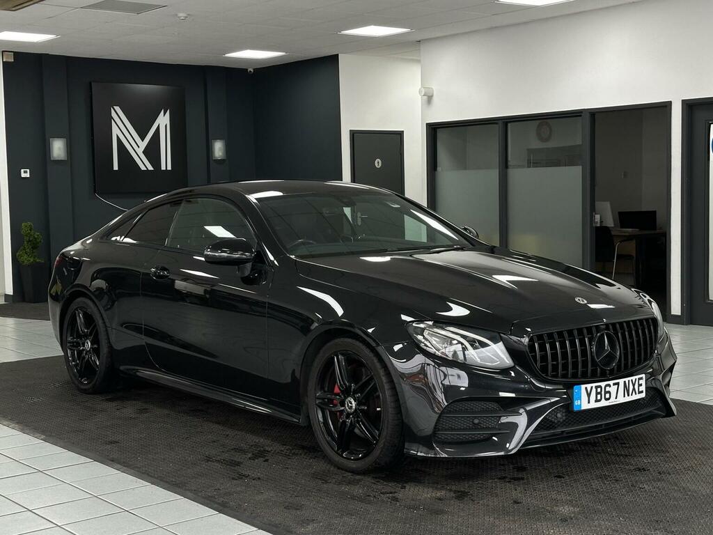 Mercedes-Benz E Class Coupe 2.0 E220d Amg Line G-tronic Euro 6 Ss Black