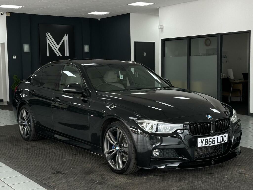 BMW 3 Series Saloon 2.0 320D M Sport Xdrive Euro 6 Ss 4 YB66LDC Black
