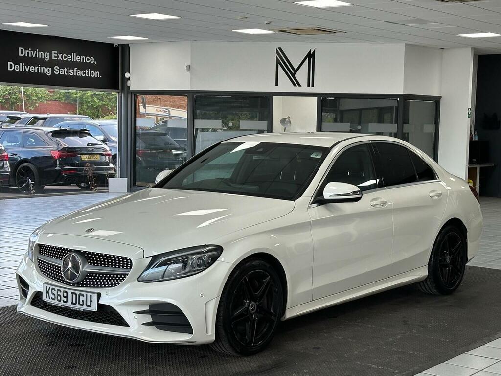 Mercedes-Benz C Class Saloon 2.0 C300 Amg Line Premium G-tronic Euro KS69DGU White #6