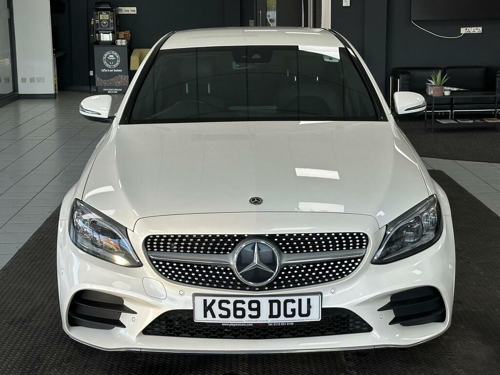 Mercedes-Benz C Class Saloon 2.0 C300 Amg Line Premium G-tronic Euro KS69DGU White #5