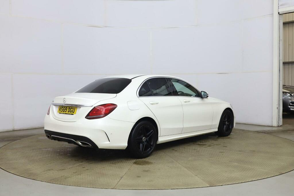 Mercedes-Benz C Class 2.0 C300 Amg Line Premium G-tronic Euro 6 Ss White #6