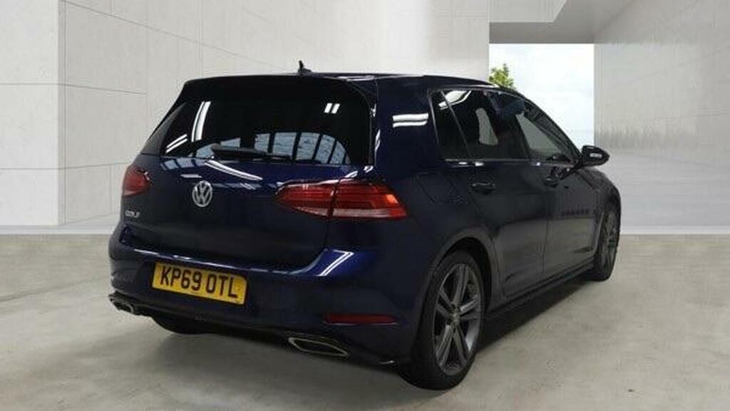 Volkswagen Golf 2.0 Tdi R-line Dsg Euro 6 Ss Blue #4