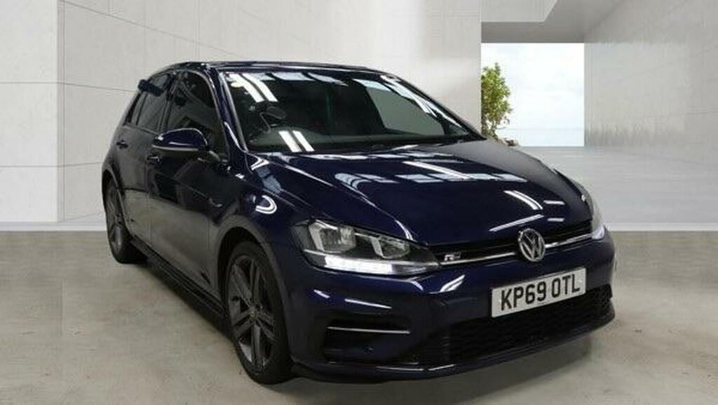 Volkswagen Golf 2.0 Tdi R-line Dsg Euro 6 Ss Blue