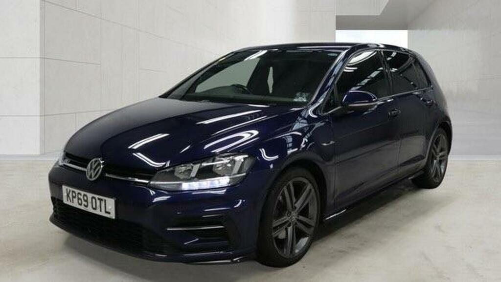 Volkswagen Golf 2.0 Tdi R-line Dsg Euro 6 Ss Blue #2