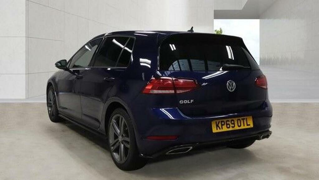 Volkswagen Golf 2.0 Tdi R-line Dsg Euro 6 Ss Blue #3