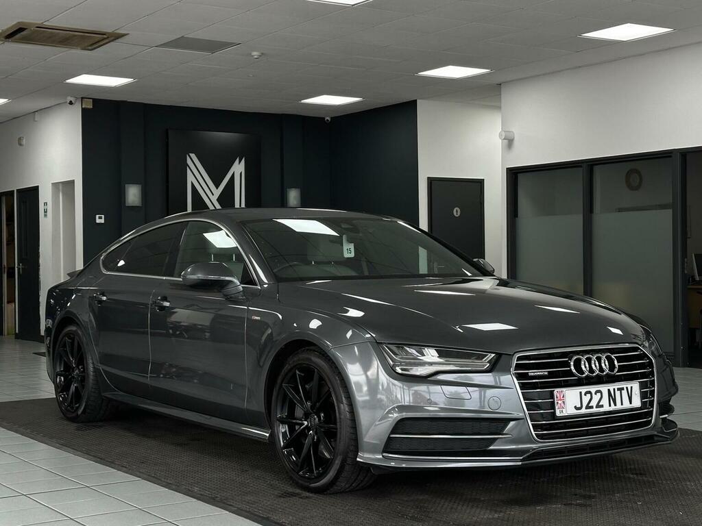 Audi A7 3.0 Bitdi V6 S Line Sportback Tiptronic Quattro Eu Grey #3