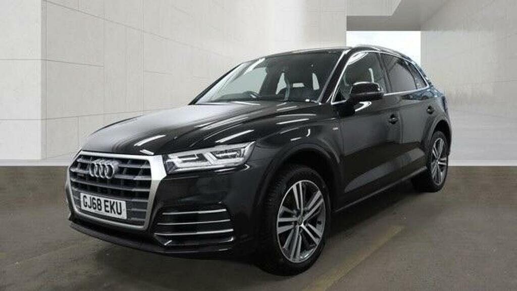 Audi Q5 2.0 Tfsi S Line S Tronic Quattro Euro 6 Ss Black #2