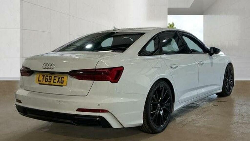Audi A6 Saloon 2.0 Tdi 40 Black Edition S Tronic Euro 6 Ss White #4