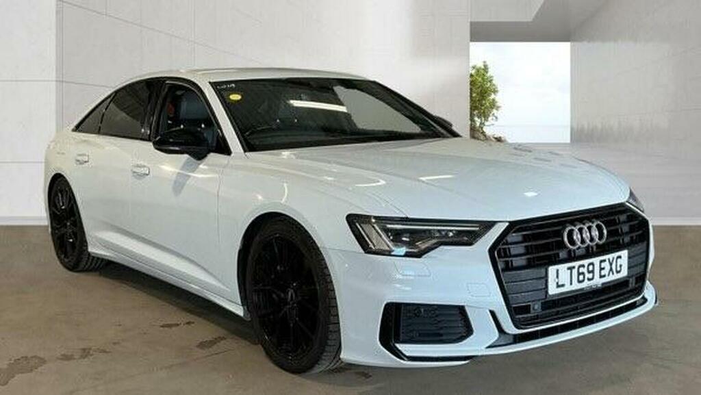 Audi A6 Saloon 2.0 Tdi 40 Black Edition S Tronic Euro 6 Ss White