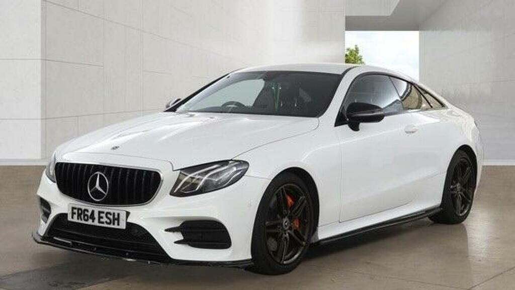 Mercedes-Benz E Class 2.0 E300 Amg Line G-tronic Euro 6 Ss White #2