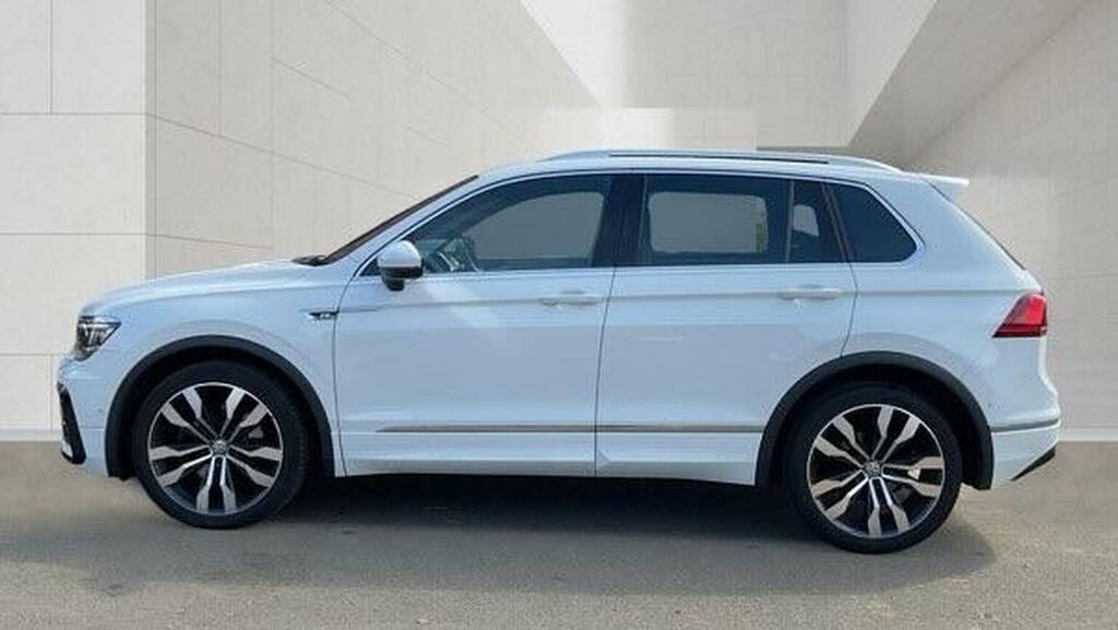 Volkswagen Tiguan 2.0 Tdi Bluemotion Tech R-line Dsg 4Motion Euro 6 White #6