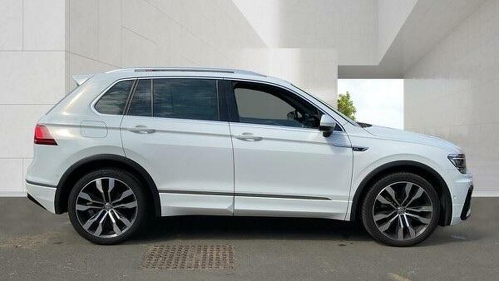 Volkswagen Tiguan 2.0 Tdi Bluemotion Tech R-line Dsg 4Motion Euro 6 White #5