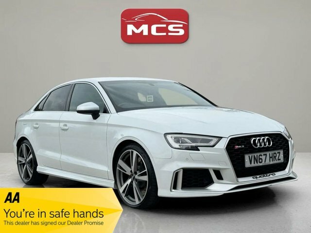 Audi RS3 Tfsi Saloon White
