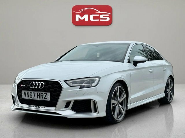 Audi RS3 Tfsi Saloon White #3