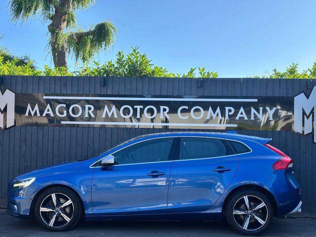 Volvo V40 2.0 D4 R-design Euro 6 Ss 201666 KR66WXP Blue #5