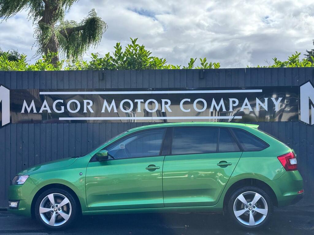 Skoda Rapid Spaceback 1.2 Tsi Se Tech Euro 5 Green #5