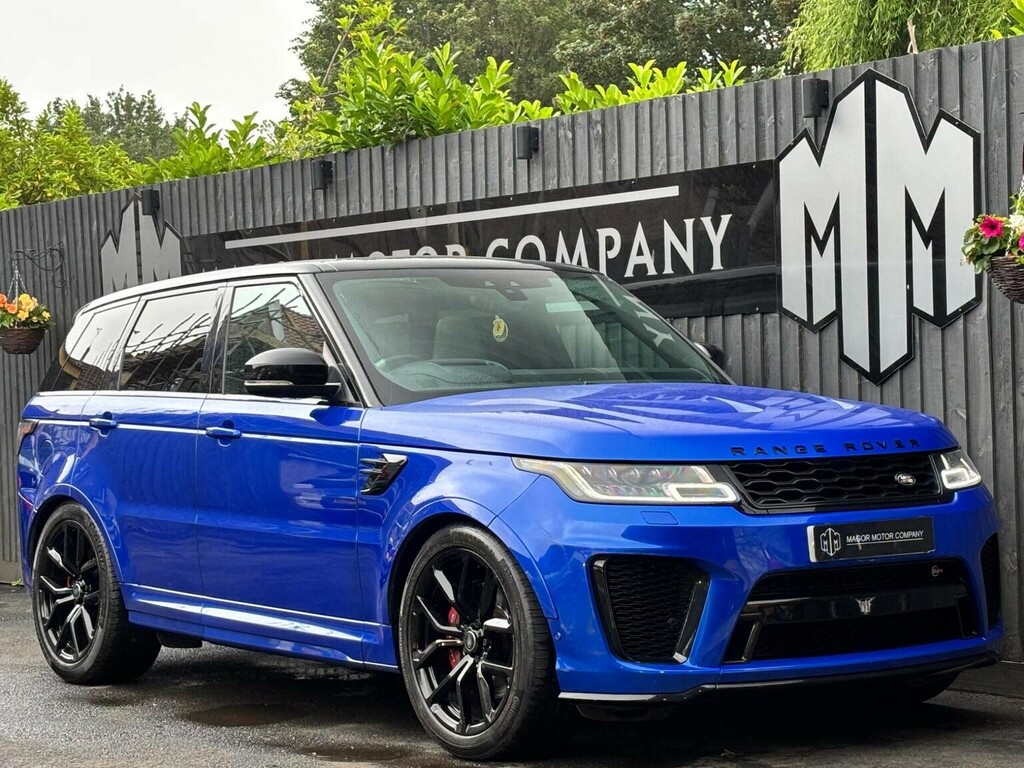 Land Rover Range Rover Sport 5.0 P575 V8 Svr 4Wd Euro 6 Ss Blue
