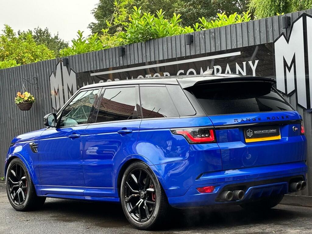 Land Rover Range Rover Sport 5.0 P575 V8 Svr 4Wd Euro 6 Ss Blue #5