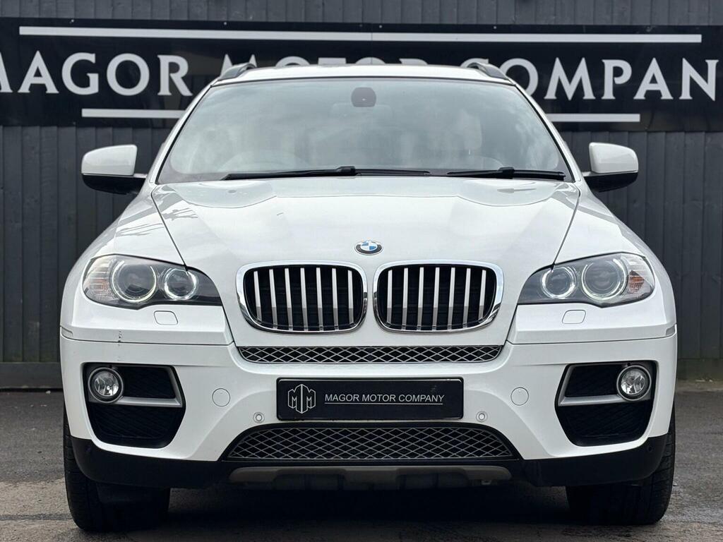 BMW X6 3.0 40D Xdrive Euro 5 White #3