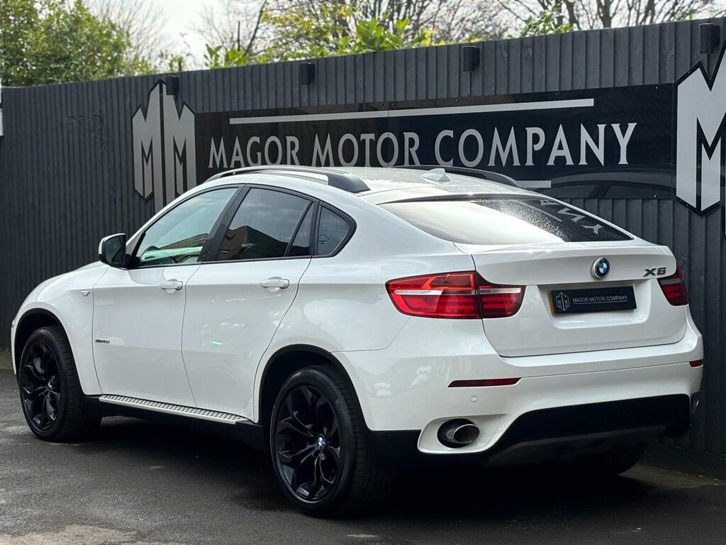 BMW X6 3.0 40D Xdrive Euro 5 White #4