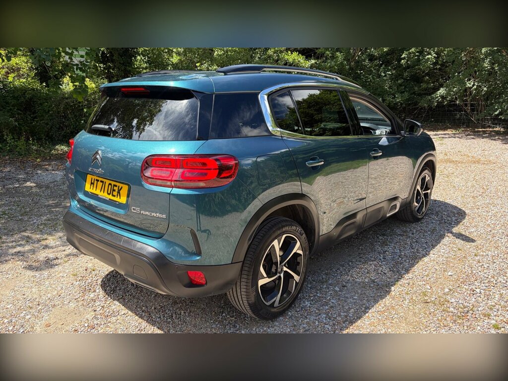 Citroen C5 Aircross 1.2 Puretech Shine Euro 6 Ss HT71OEK Blue #5