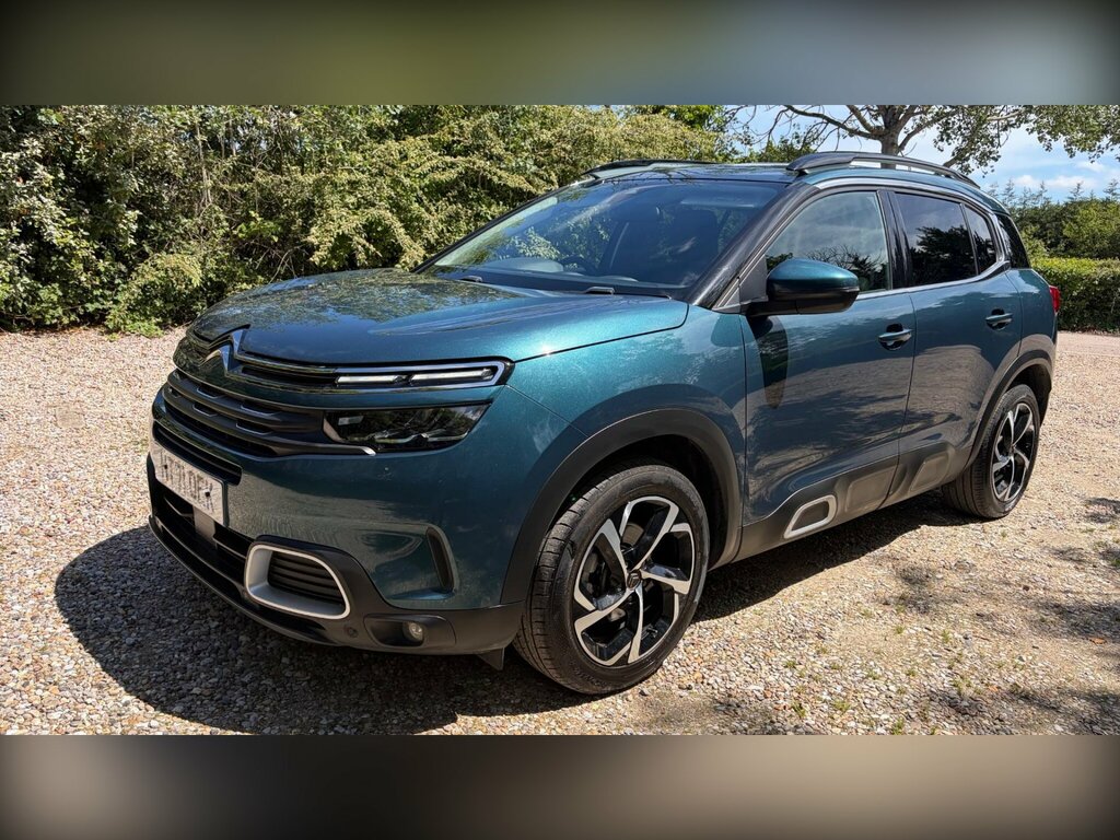 Citroen C5 Aircross 1.2 Puretech Shine Euro 6 Ss HT71OEK Blue #2