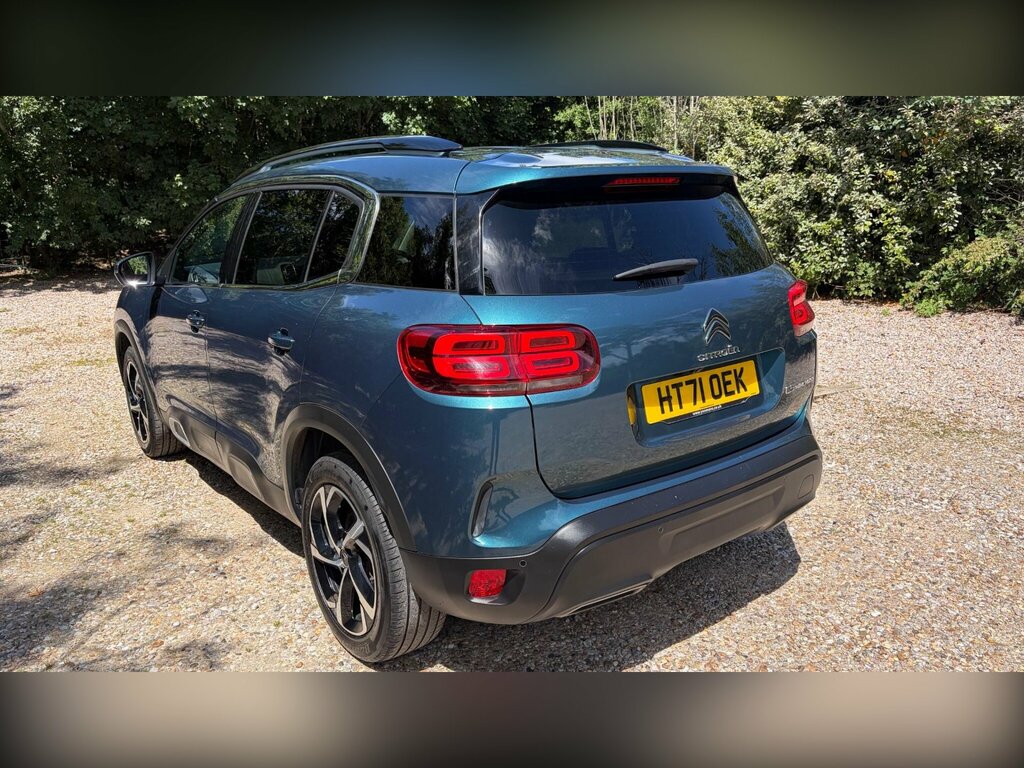 Citroen C5 Aircross 1.2 Puretech Shine Euro 6 Ss HT71OEK Blue #4