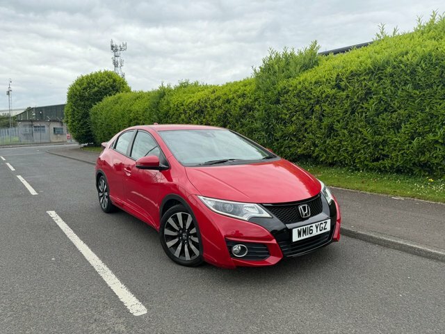 Honda Civic I-vtec Se Plus Navi Red