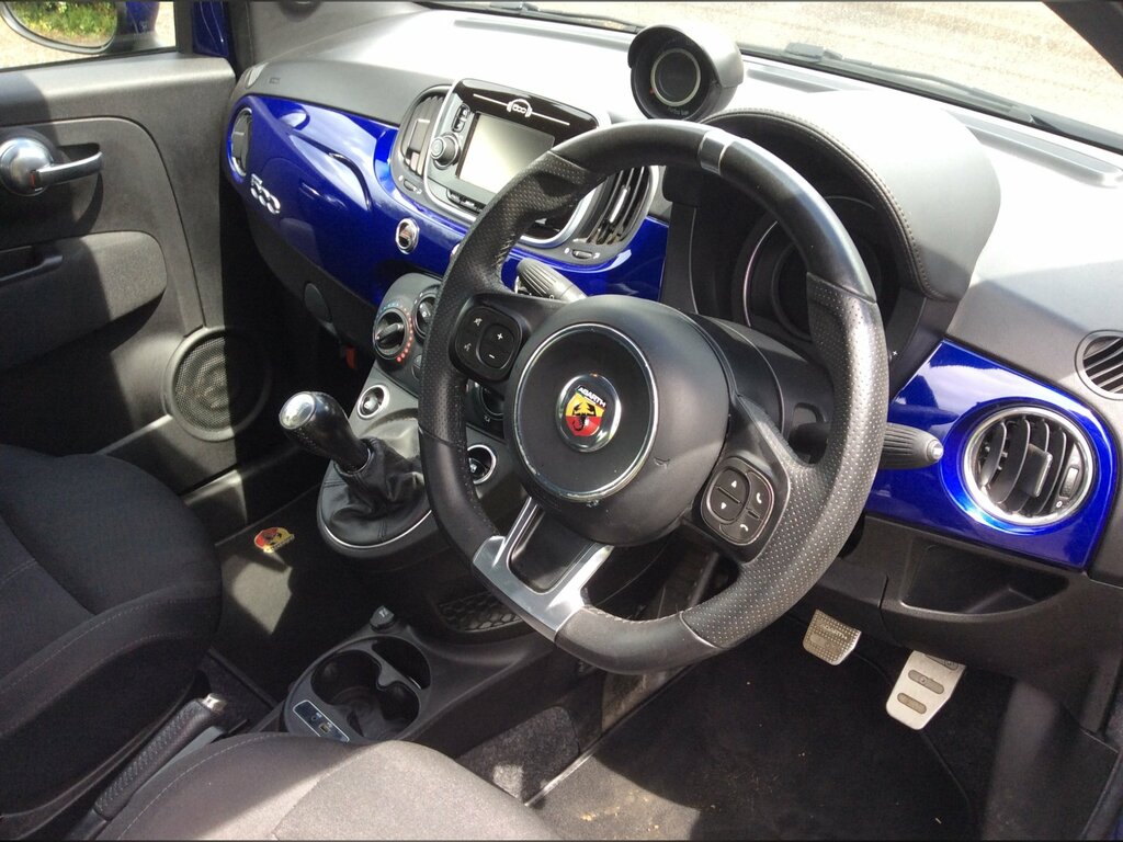 Abarth 595 1.4 T-jet Hatchback Euro 6 145 Blue #5