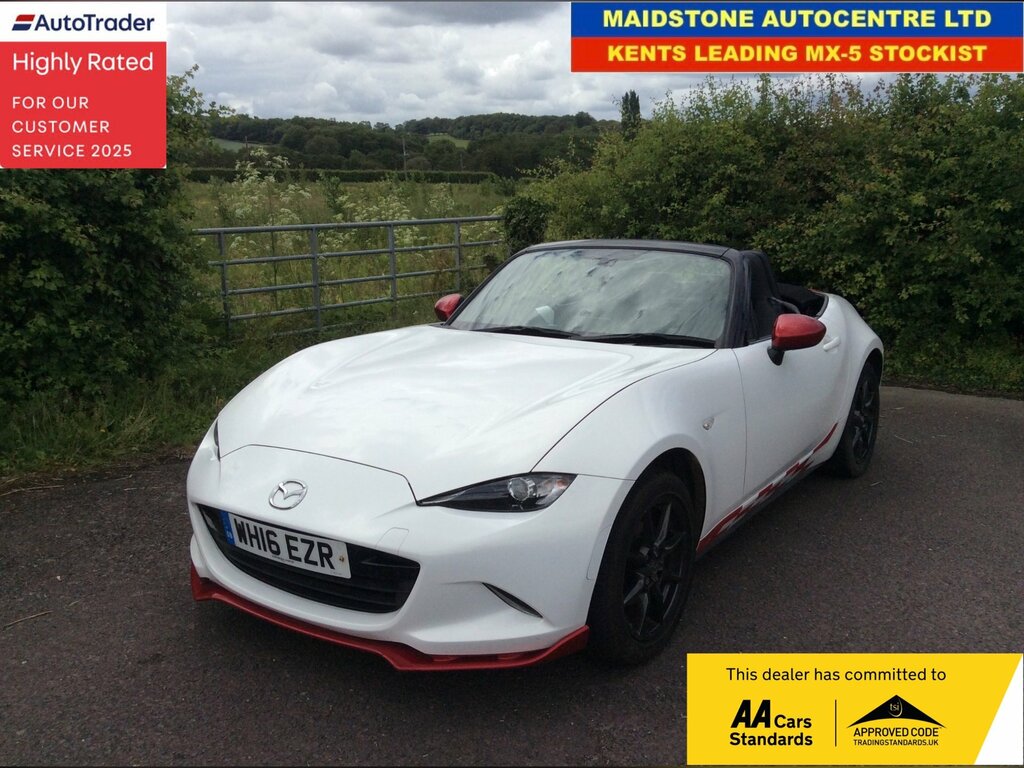 Mazda MX-5 1.5 Skyactiv-g Icon Convertible White
