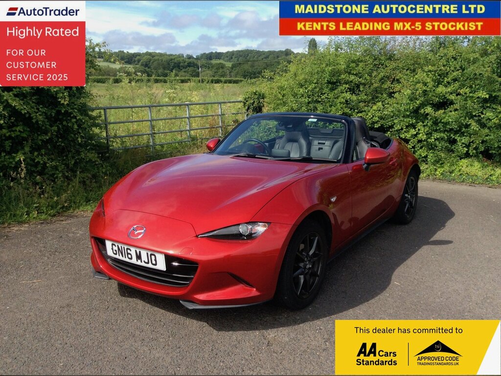 Mazda MX-5 1.5 Skyactiv-g Sport Nav Convertible Ma Red