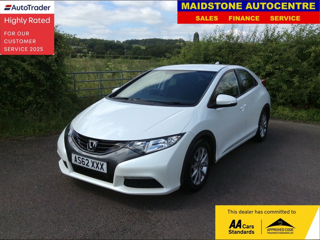 Honda Civic 1.4 I-vtec Se Hatchback Euro 5 White