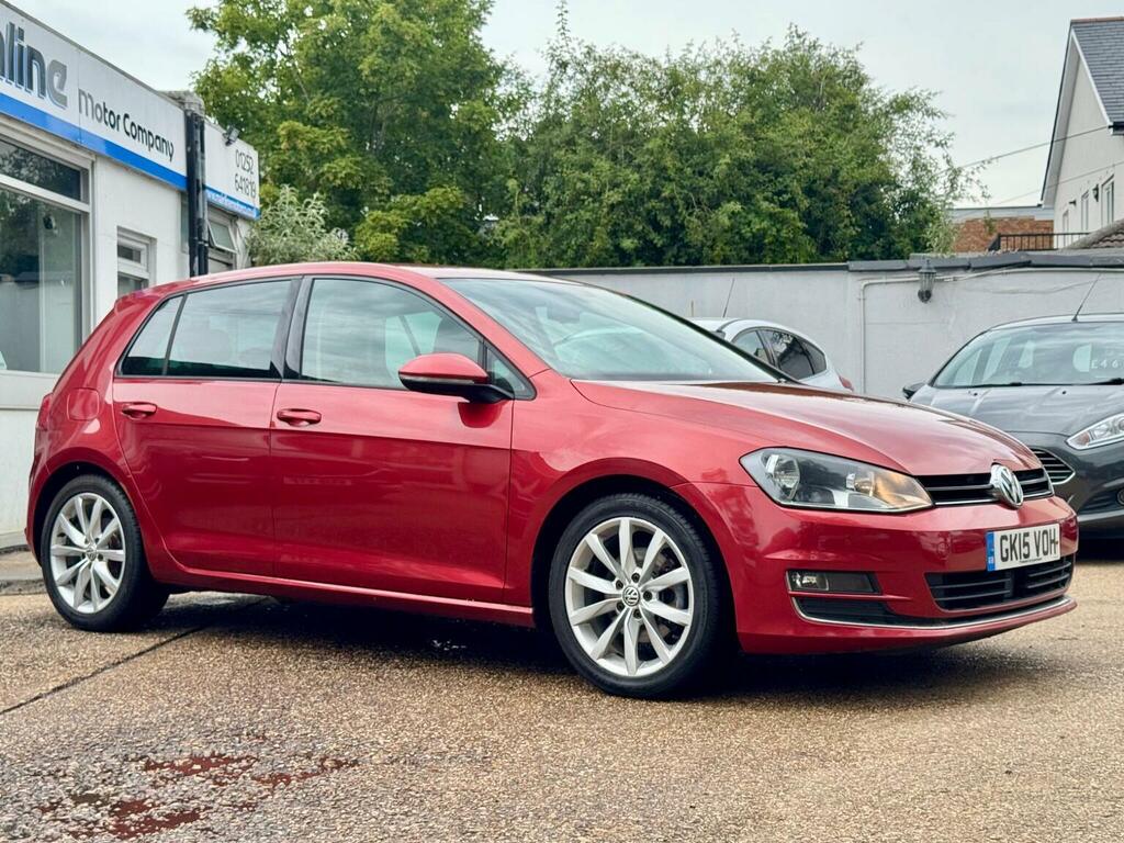 Volkswagen Golf Hatchback 2.0 Tdi Bluemotion Tech Gt Euro 5 Ss Red