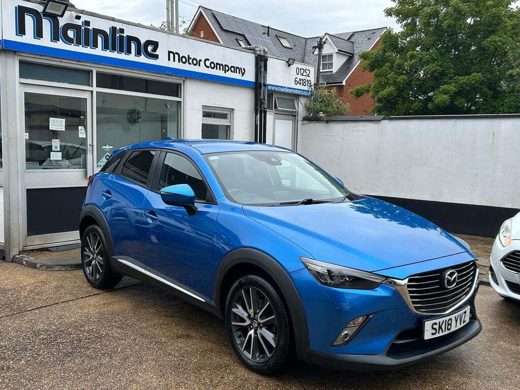 Mazda CX-3 Suv 2.0 Skyactiv-g Sport Nav Euro 6 Ss 201 SK18YVZ Blue #2