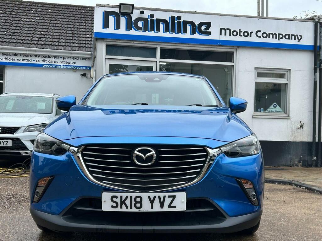 Mazda CX-3 Suv 2.0 Skyactiv-g Sport Nav Euro 6 Ss 201 SK18YVZ Blue #4