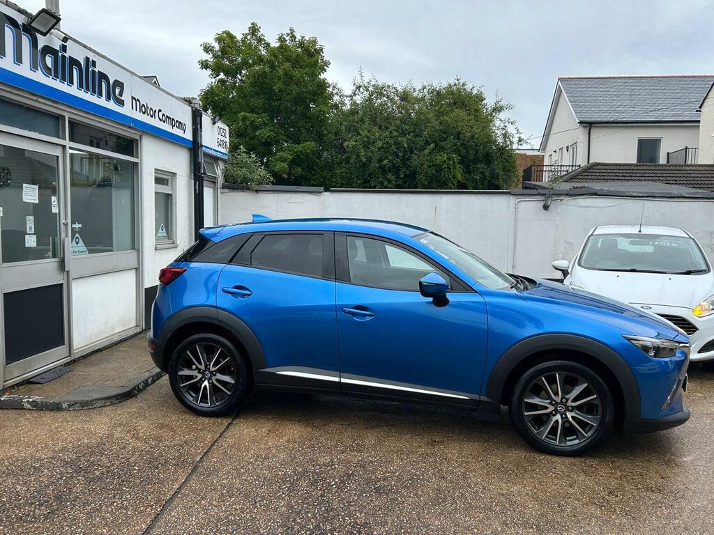 Mazda CX-3 Suv 2.0 Skyactiv-g Sport Nav Euro 6 Ss 201 SK18YVZ Blue #3