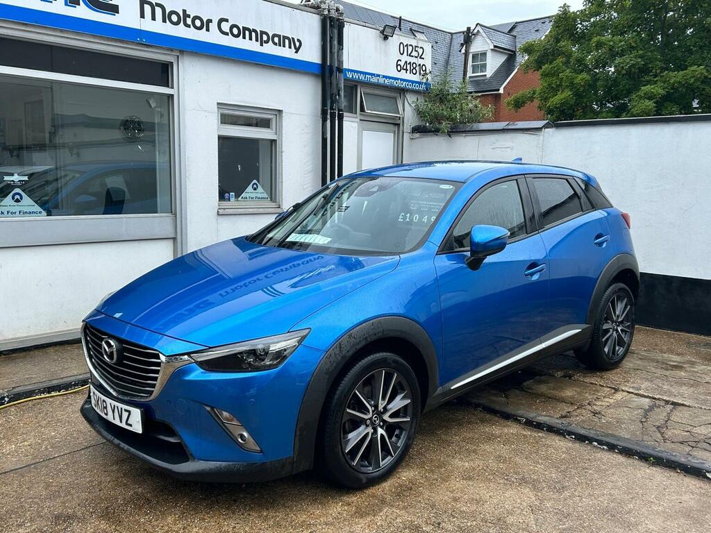 Mazda CX-3 Suv 2.0 Skyactiv-g Sport Nav Euro 6 Ss 201 SK18YVZ Blue #6